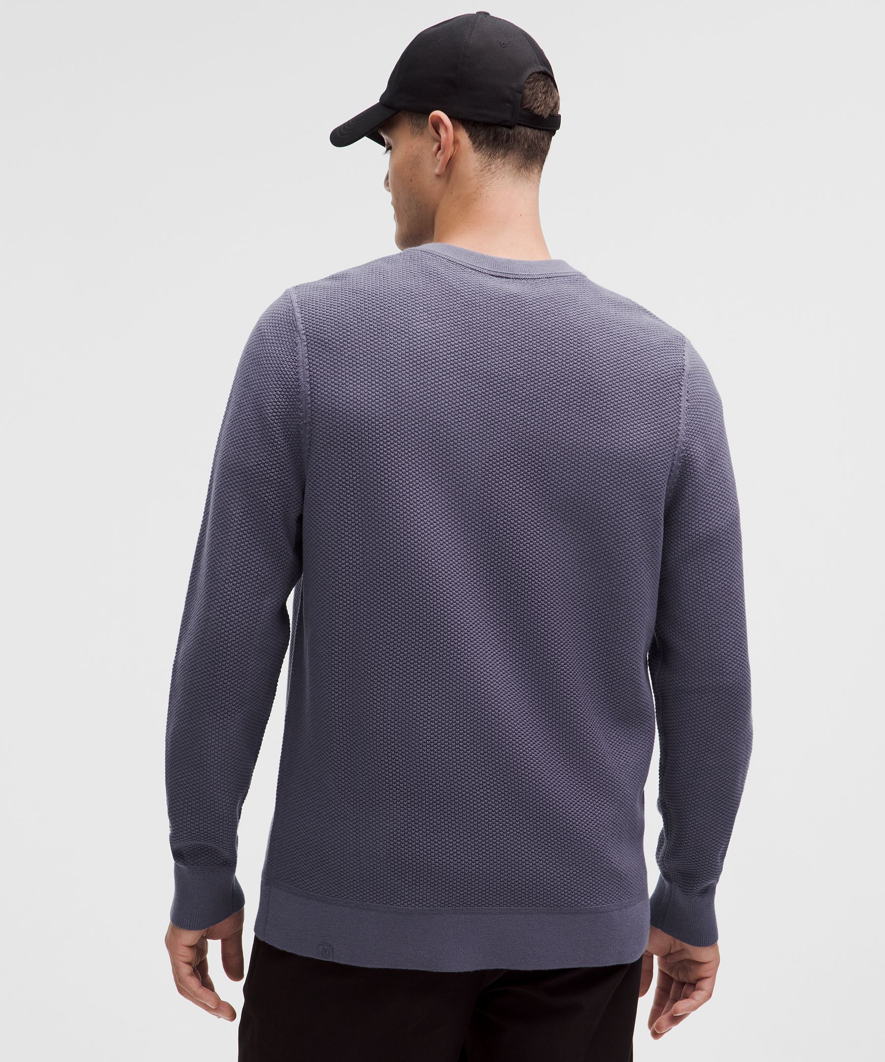 Lululemon Textured Knit Crewneck Sweater