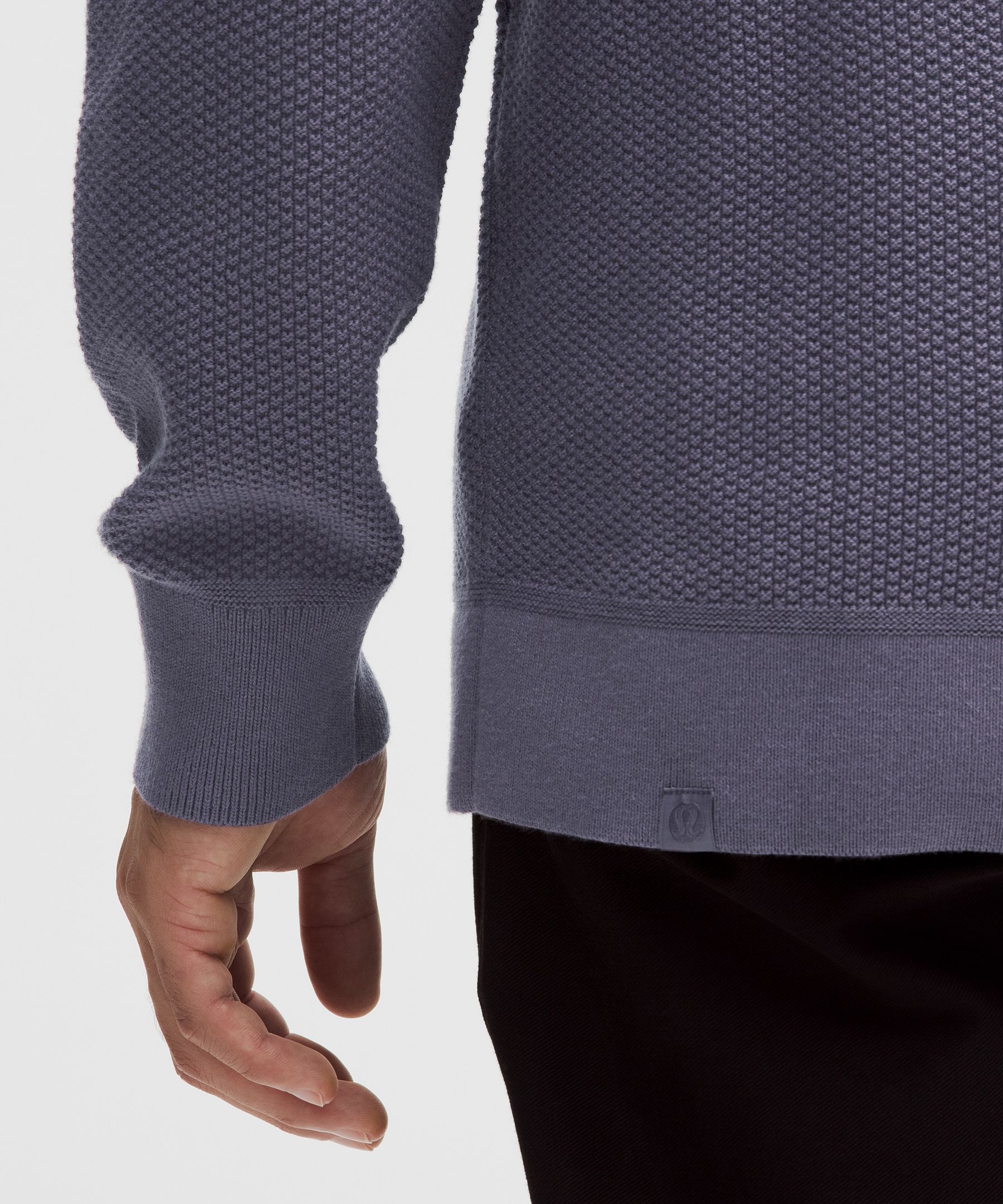 Lululemon Textured Knit Crewneck Sweater