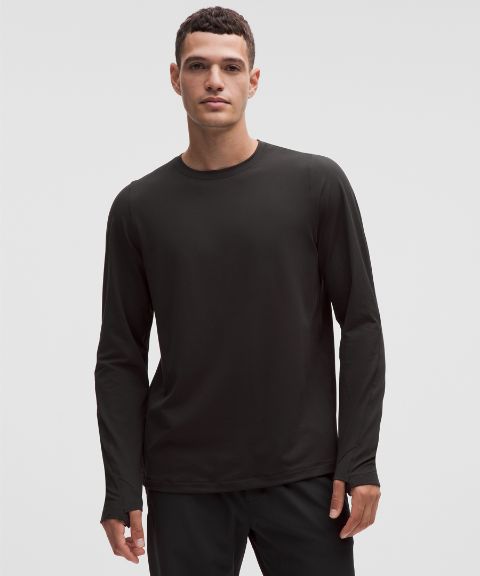 Lululemon Rulu Fleece Crewneck Long-Sleeve Shirt