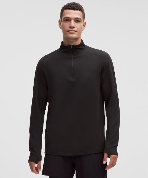 Lululemon Rulu Fleece Half-Zip Long-Sleeve Shirt