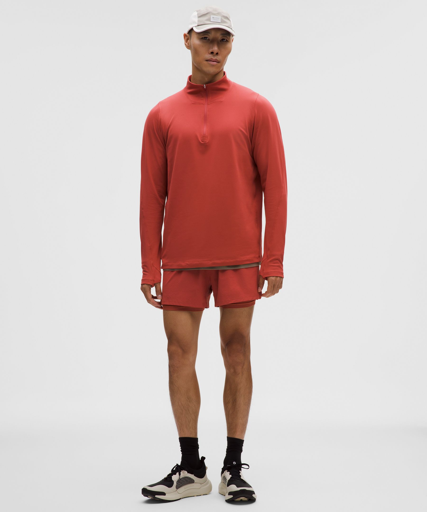 Rulu Fleece Half-Zip Long-Sleeve Shirt