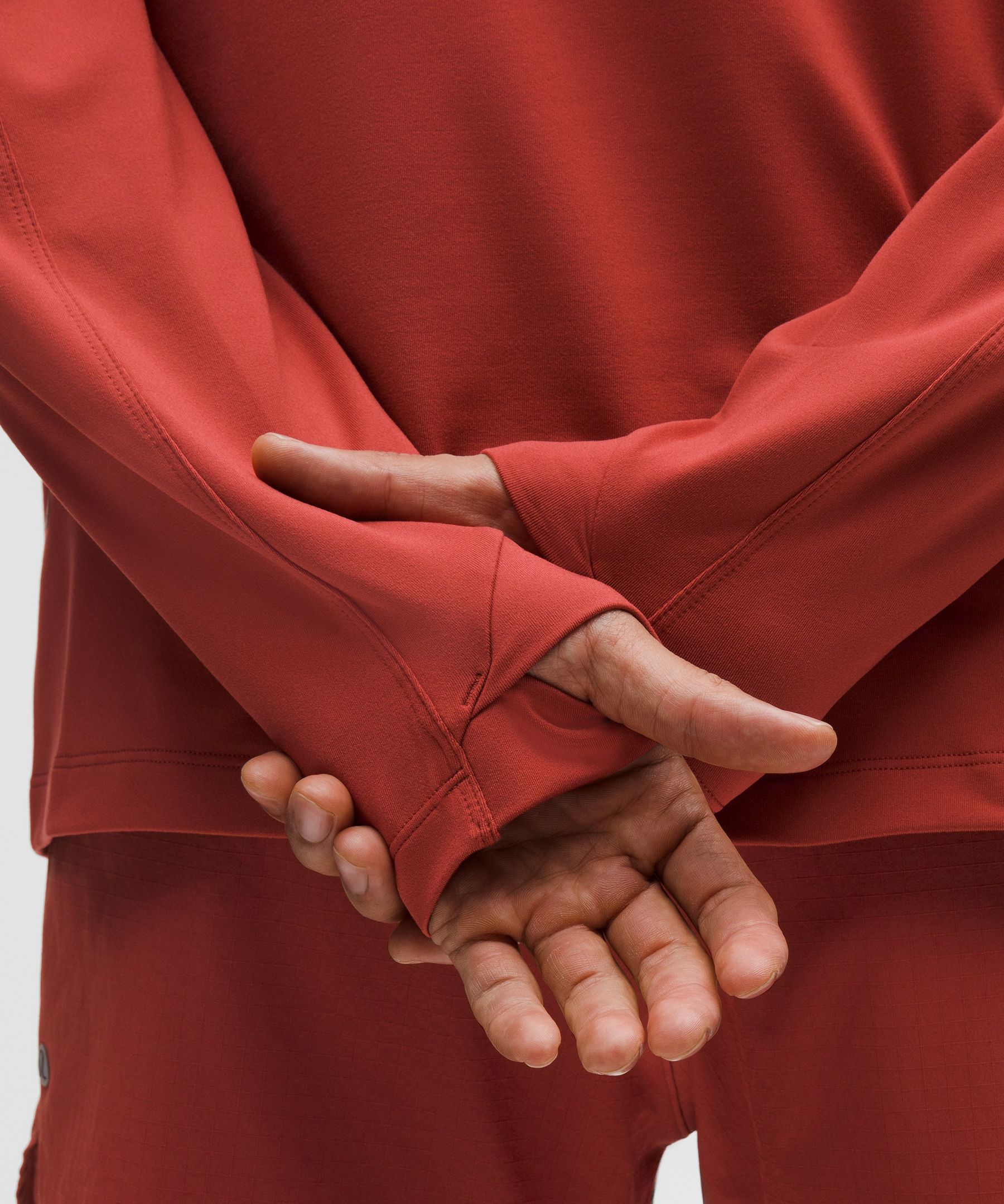 Rulu Fleece Half-Zip Long-Sleeve Shirt