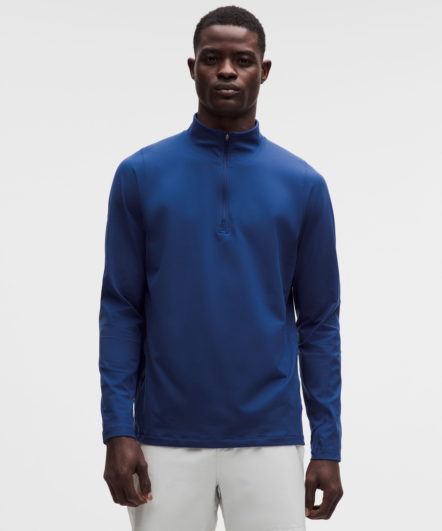 Rulu Fleece Half-Zip Long-Sleeve Shirt