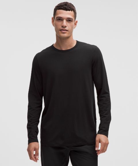 Мужской лонгслив Lululemon Mile Maker из шерсти мериноса