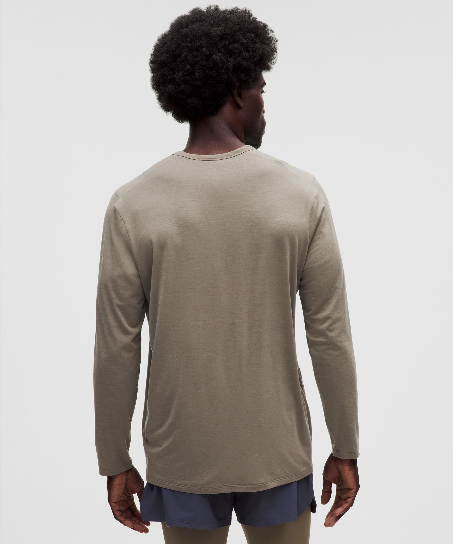 Mile Maker Merino Wool-Blend Long-Sleeve Shirt