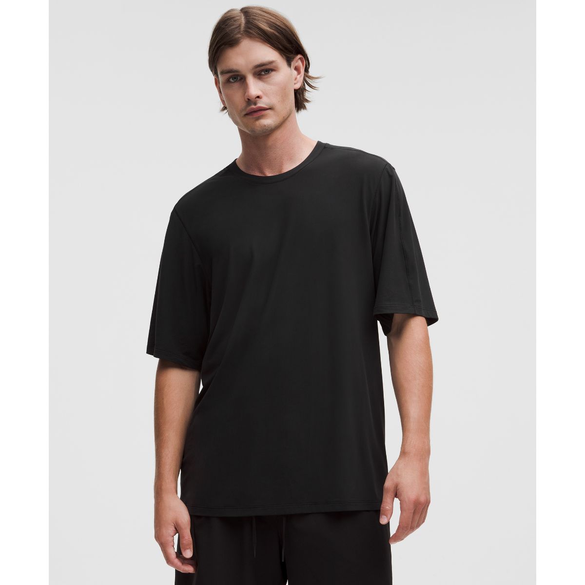 Brushed Yoga Crewneck T-Shirt