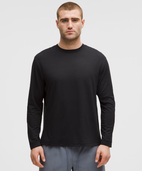 Мужская рубашка Lululemon EasySet Training с длинным рукавом