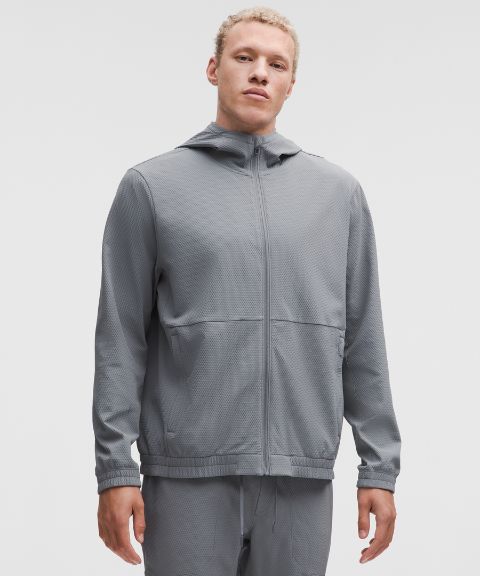 Мужская куртка на молнии Lululemon License to Train Textured