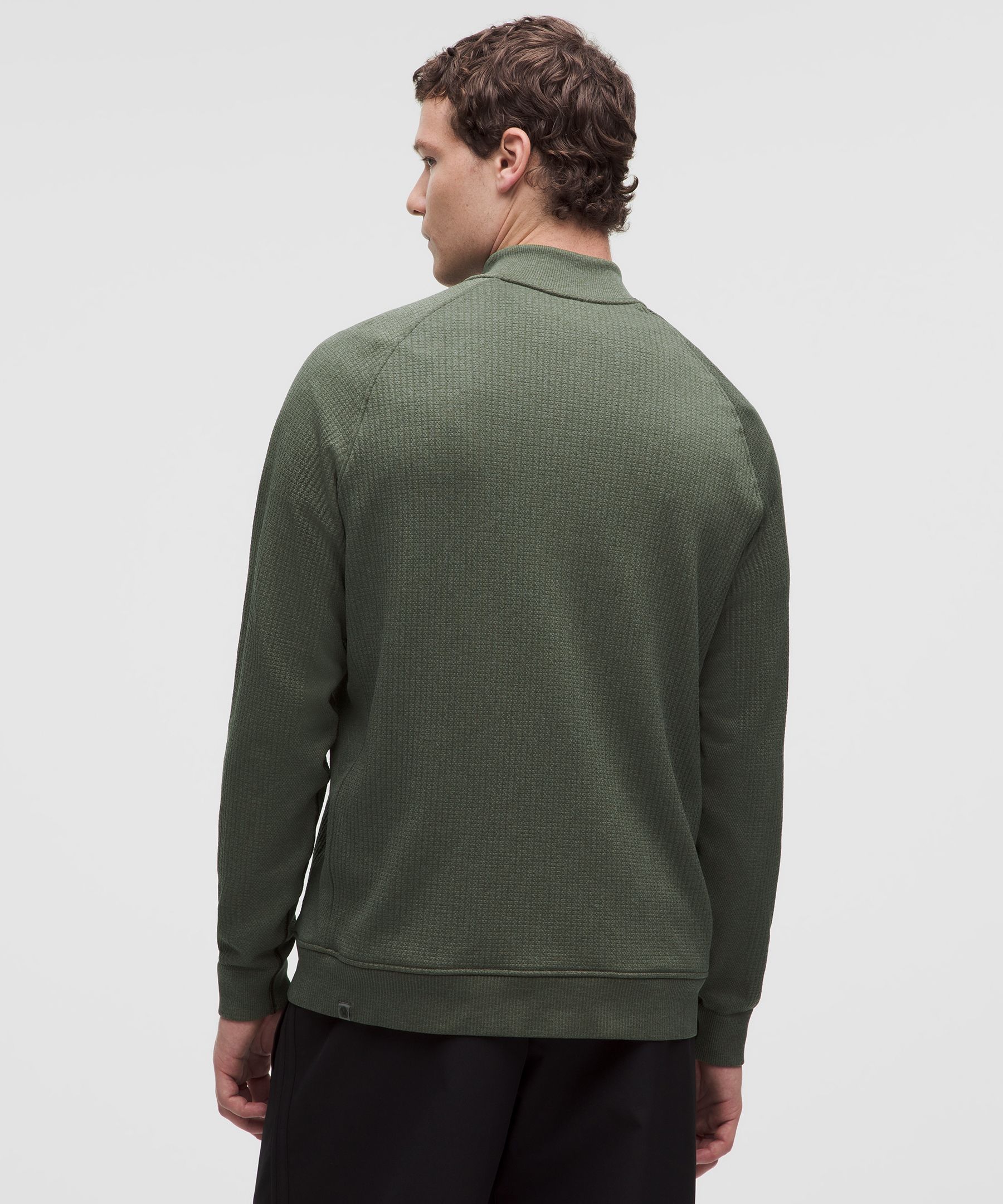 Engineered Warmth Pullover mit halblangem Rei&szlig;verschluss