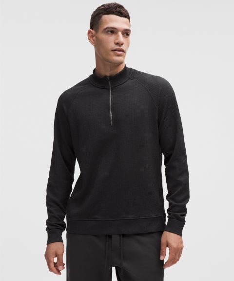 Мужской джемпер на молнии Lululemon Engineered Warmth Half Zip