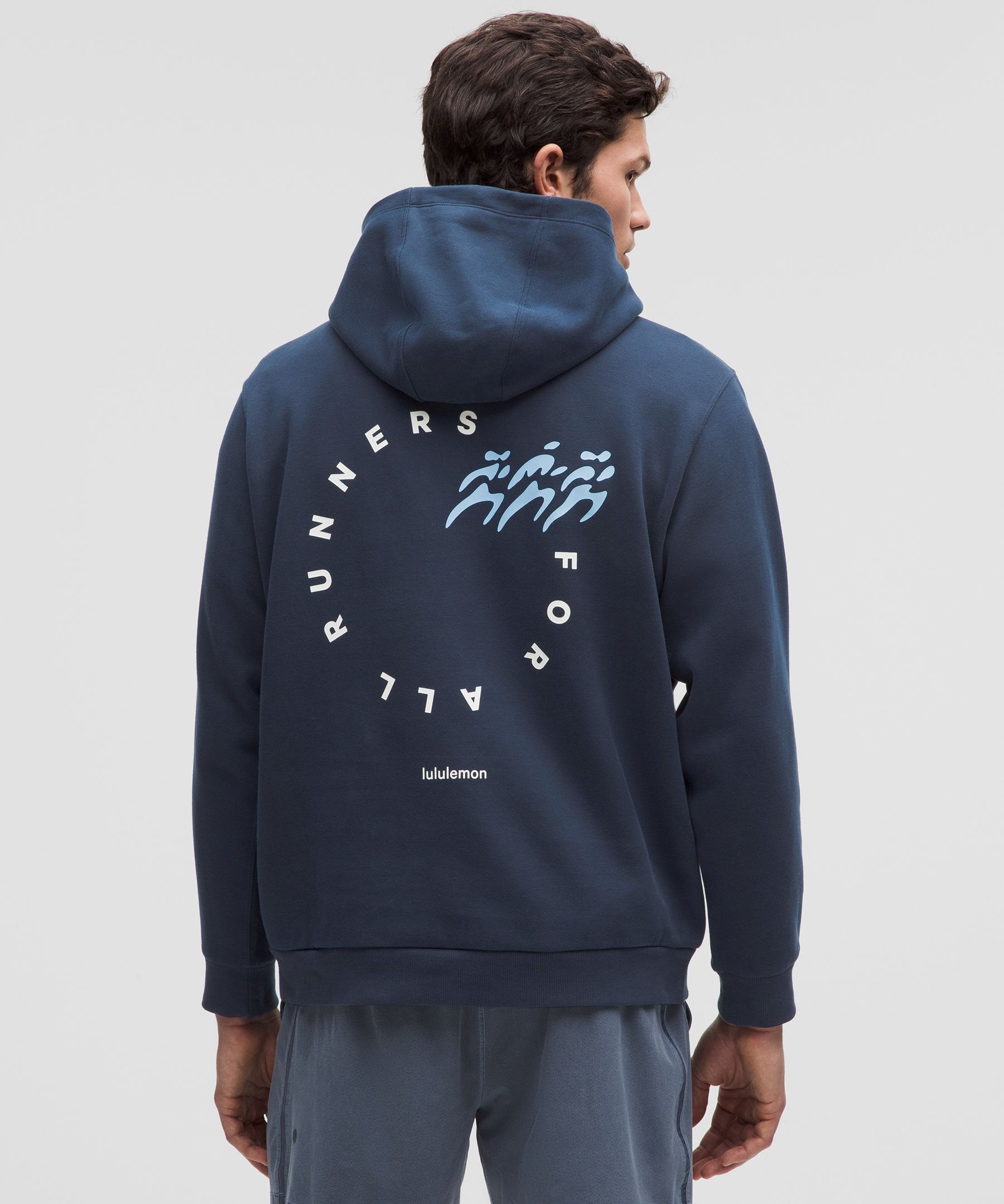 Steady State Pullover Hoodie Graphic - Blue