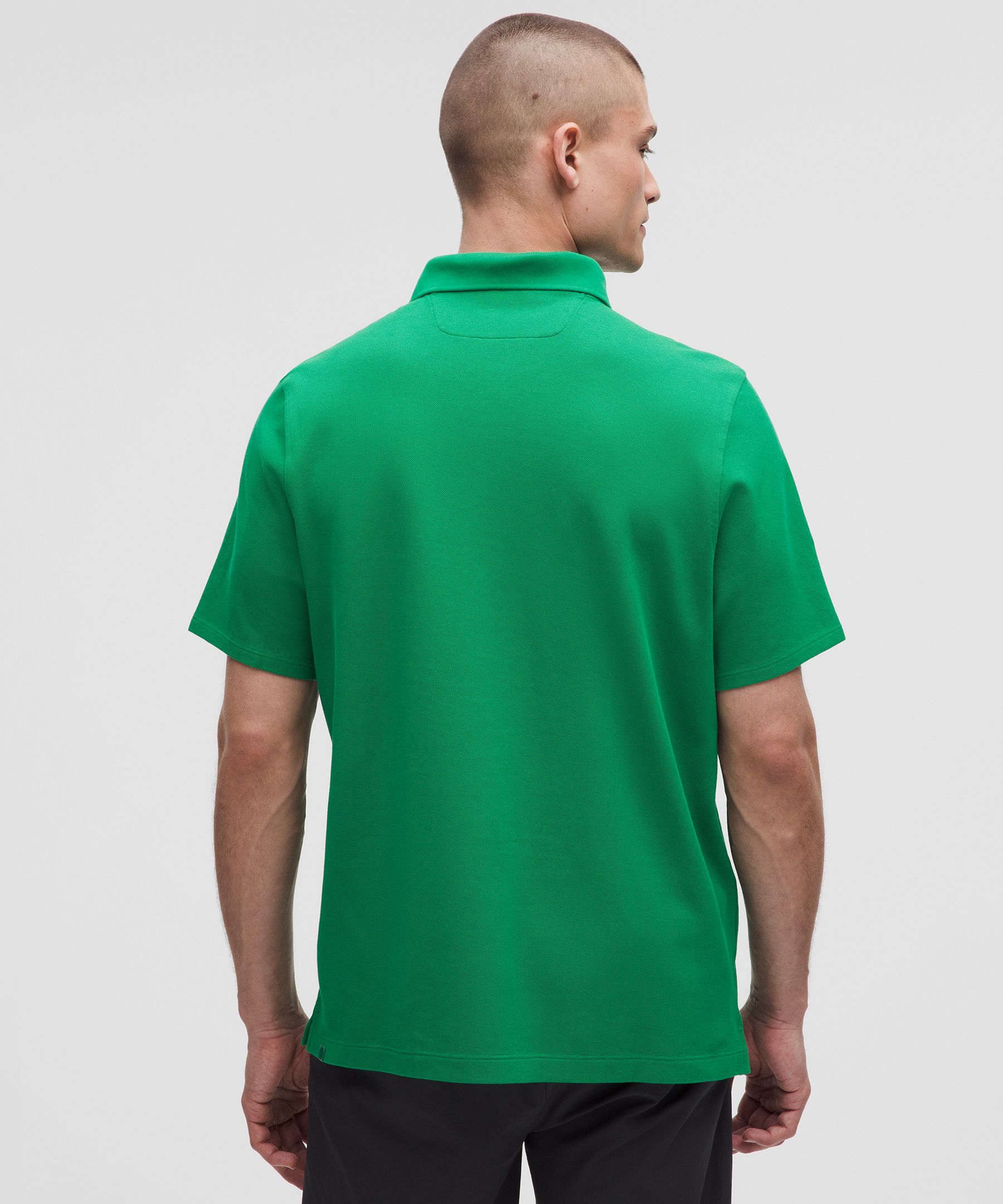 Lululemon Cotton Pique Short-sleeve Polo Shirt