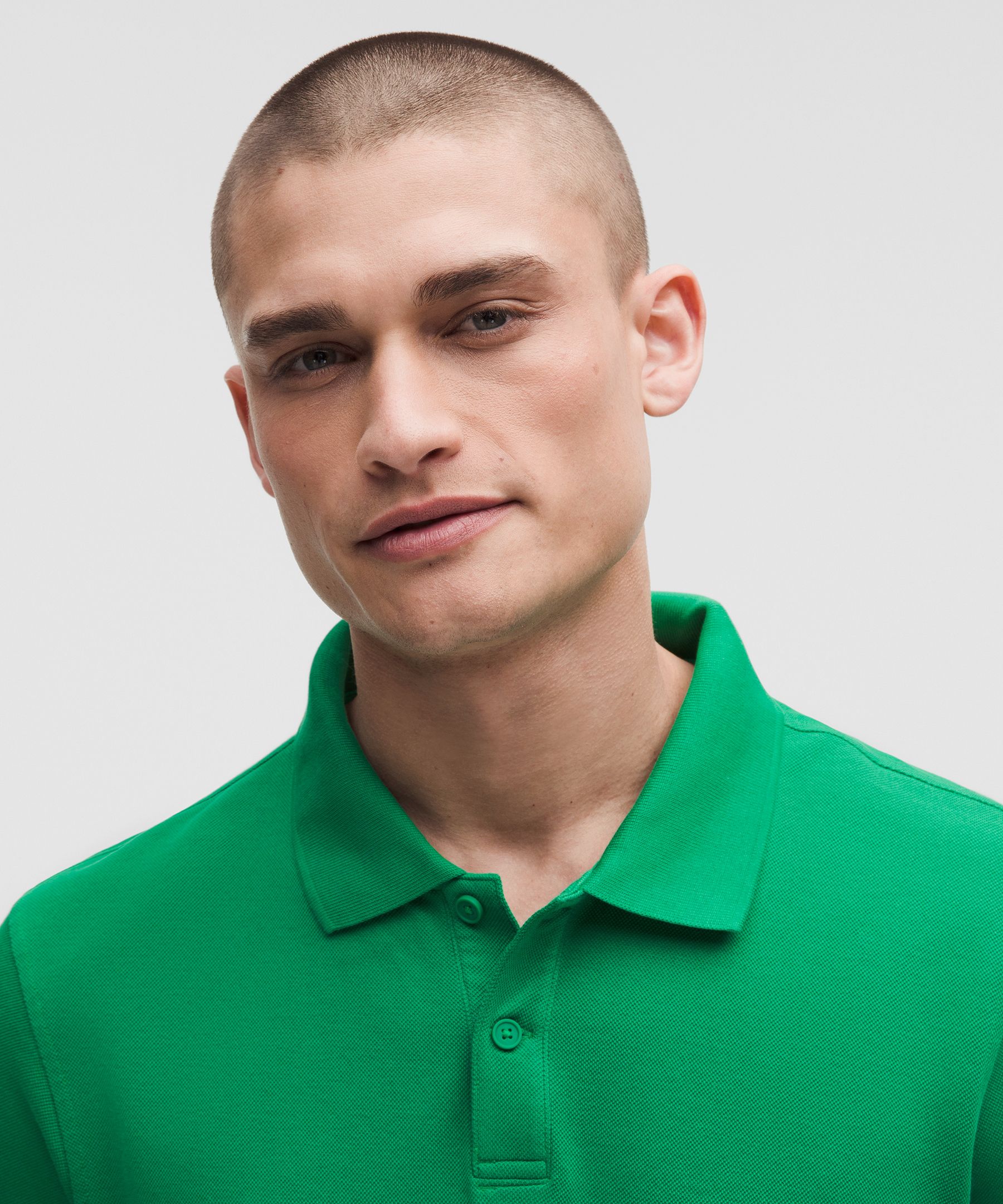 Lululemon Cotton Pique Short-sleeve Polo Shirt