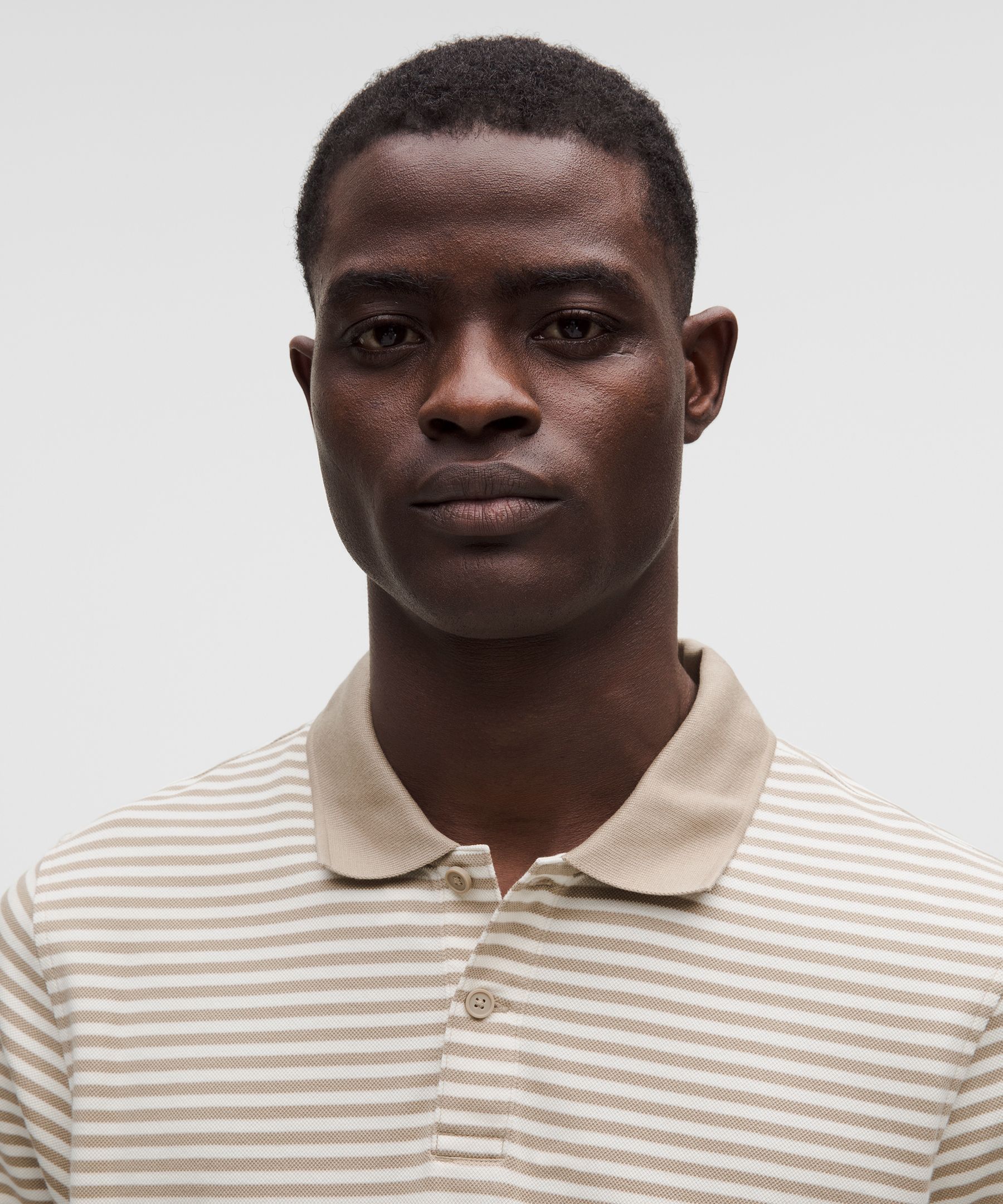 Cotton Pique Short-Sleeve Polo Shirt