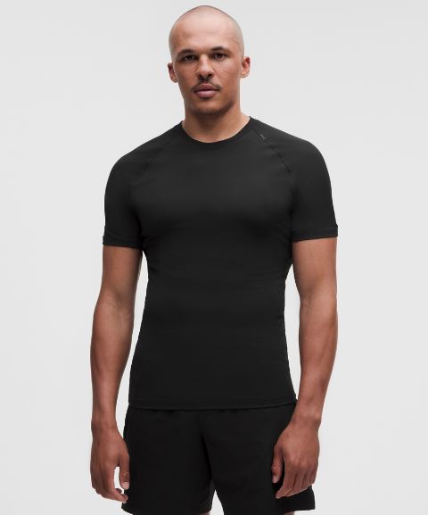 Мужская рубашка Lululemon Repper с коротким рукавом