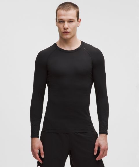 Мужская футболка Lululemon Unrestricted Power с длинным рукавом