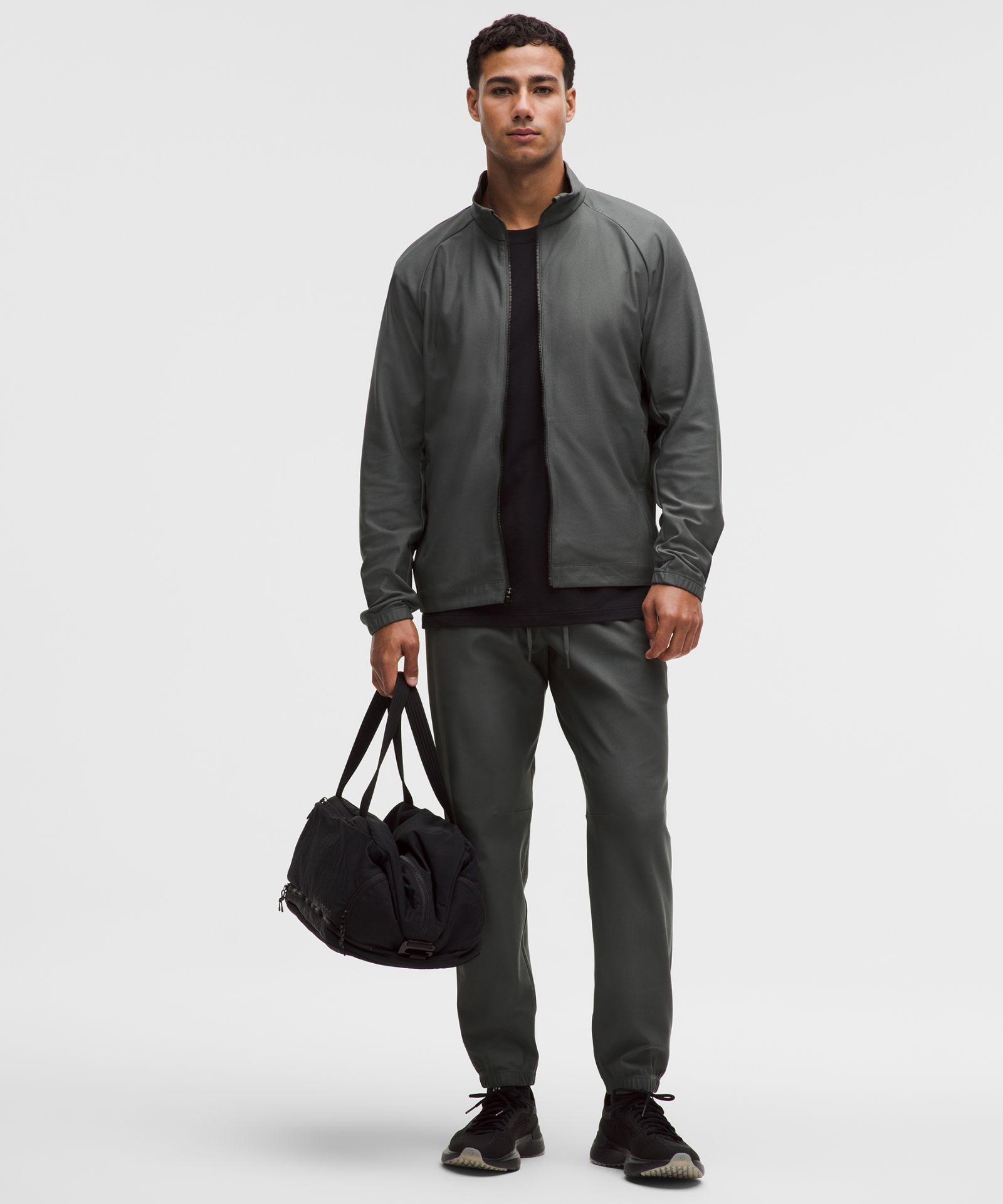 Мужская вязаная куртка Lululemon Knit Warm-Up — фото 2
