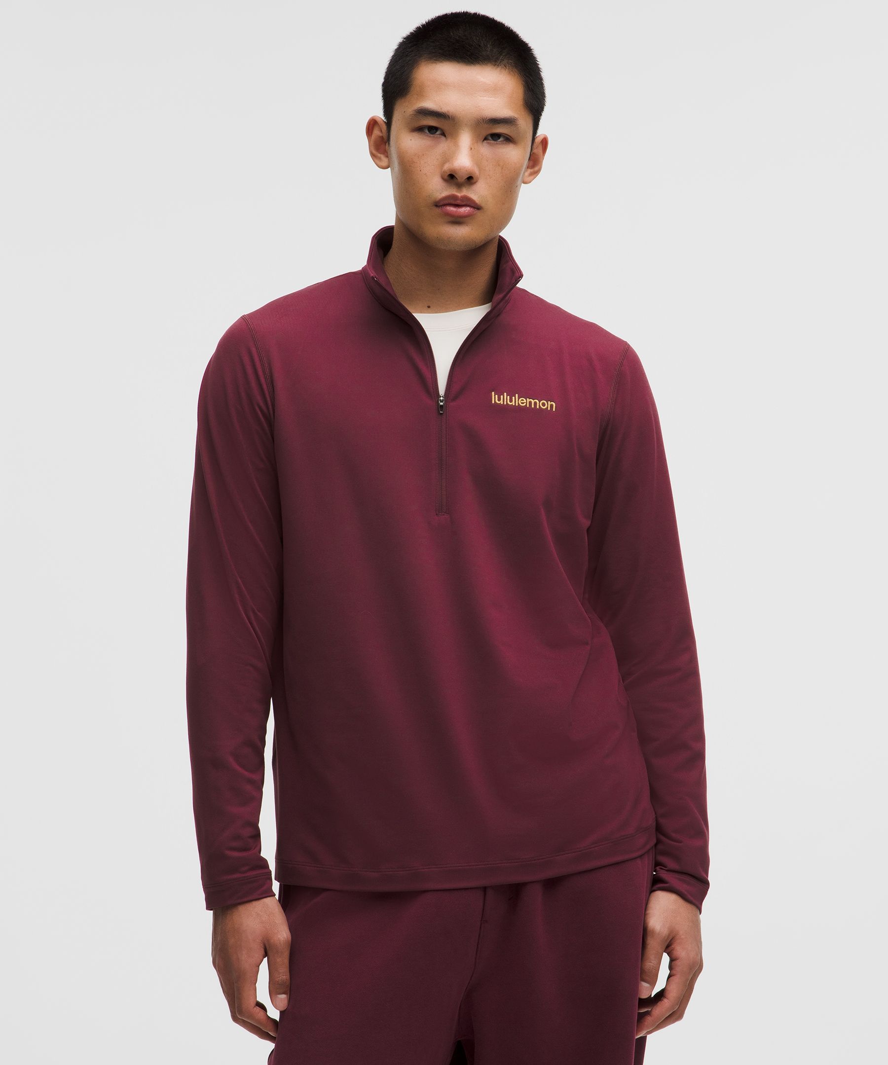 ニューイヤー Soft Jersey ハーフジップ | ロングスリーブ | Lululemon JP