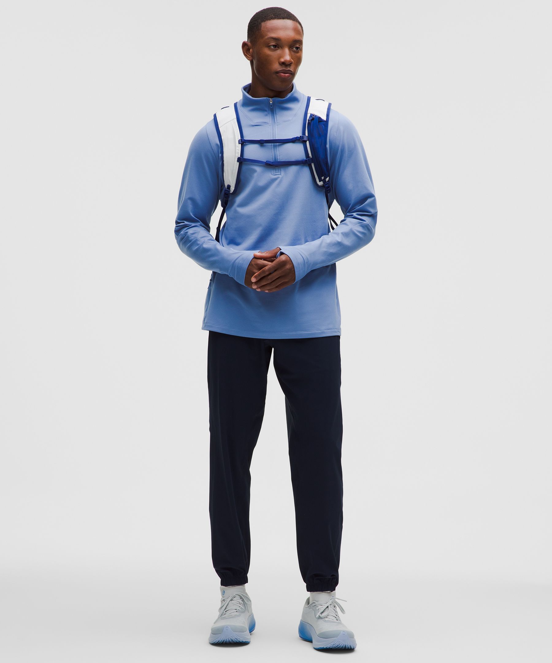 Rulu Fleece Half-Zip Long-Sleeve Shirt