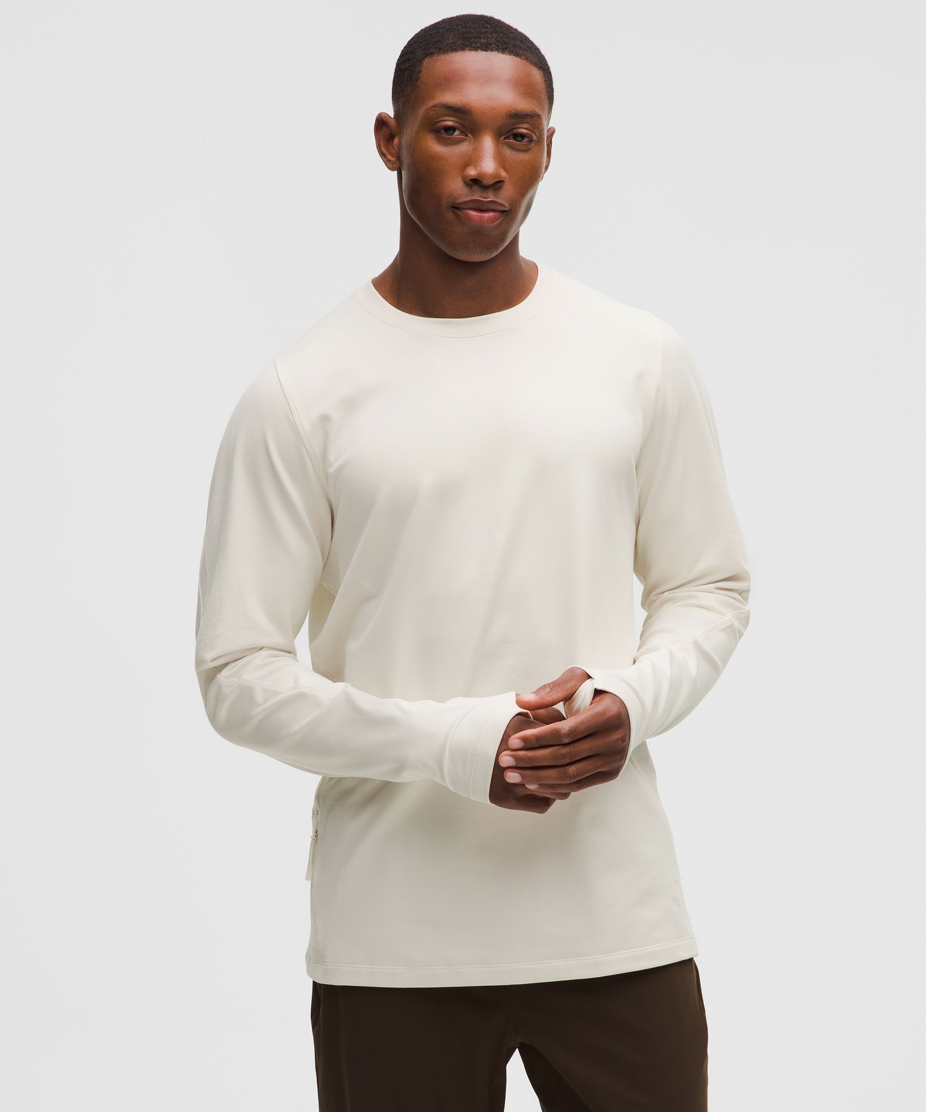 Rulu フリース クルーネック長袖シャツ | ロングスリーブ | Lululemon JP