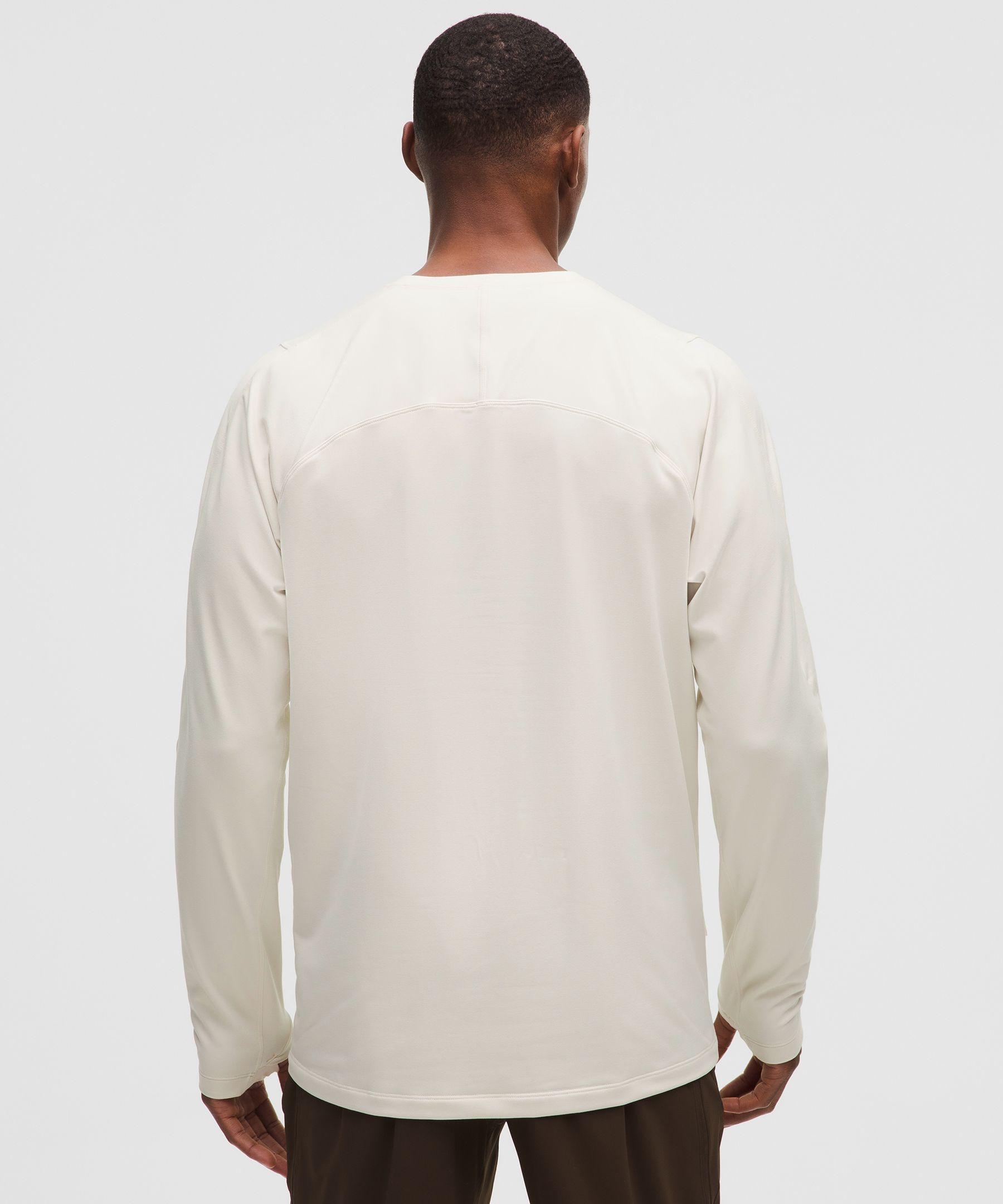 Rulu Fleece Crewneck Long-Sleeve Shirt