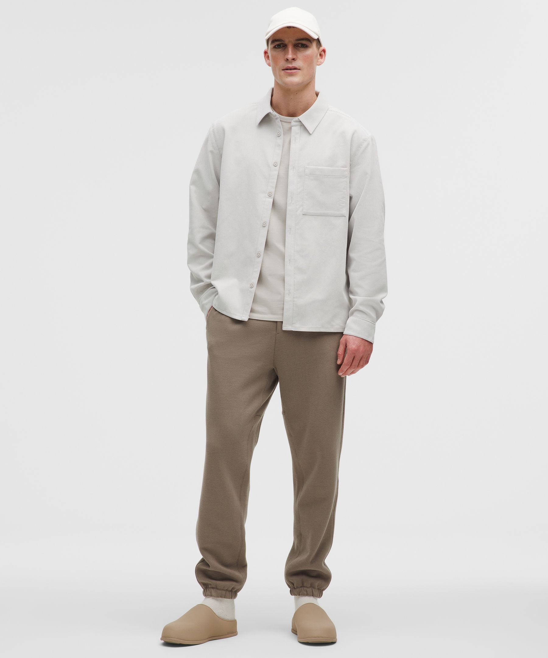 Lululemon Corduroy Relaxed-fit Long-sleeve Button-up Shirt