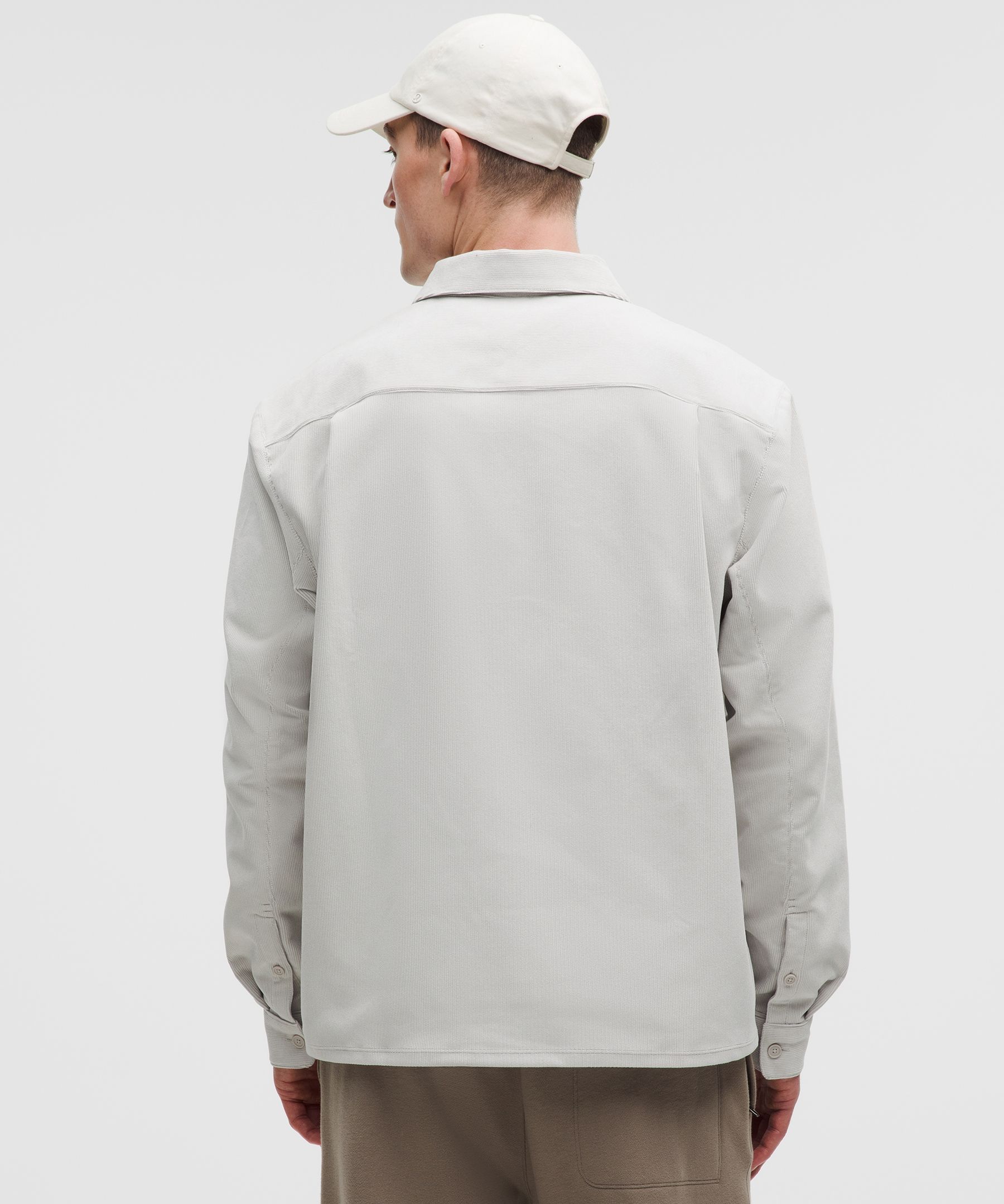 Lululemon Corduroy Relaxed-fit Long-sleeve Button-up Shirt