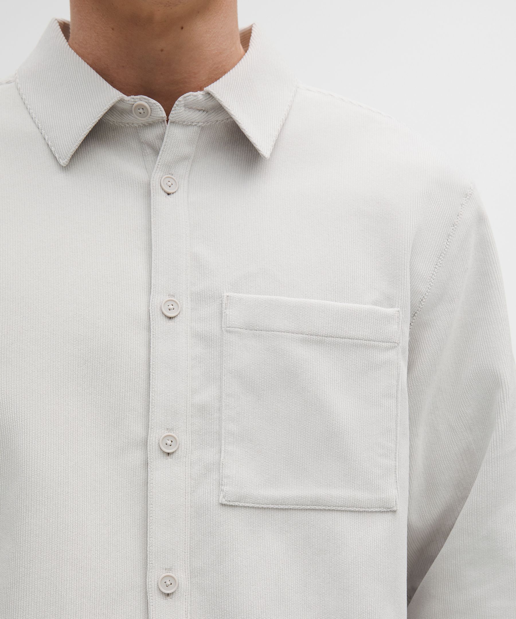 Lululemon Corduroy Relaxed-fit Long-sleeve Button-up Shirt