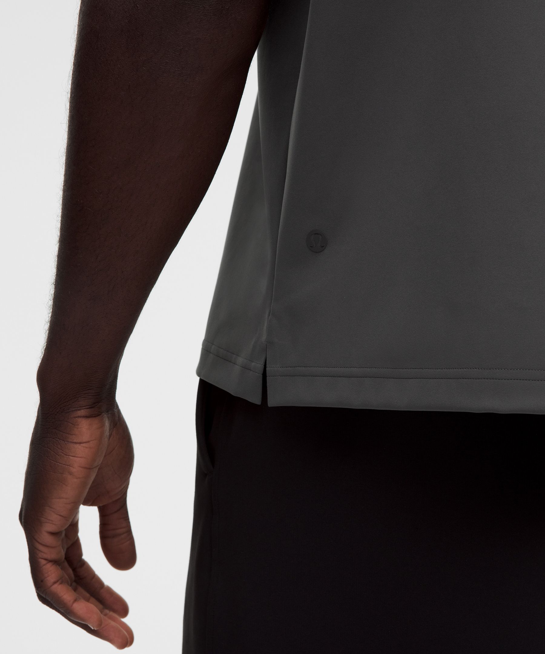 Daydrift Oversized Zip-Neck Polo Shirt