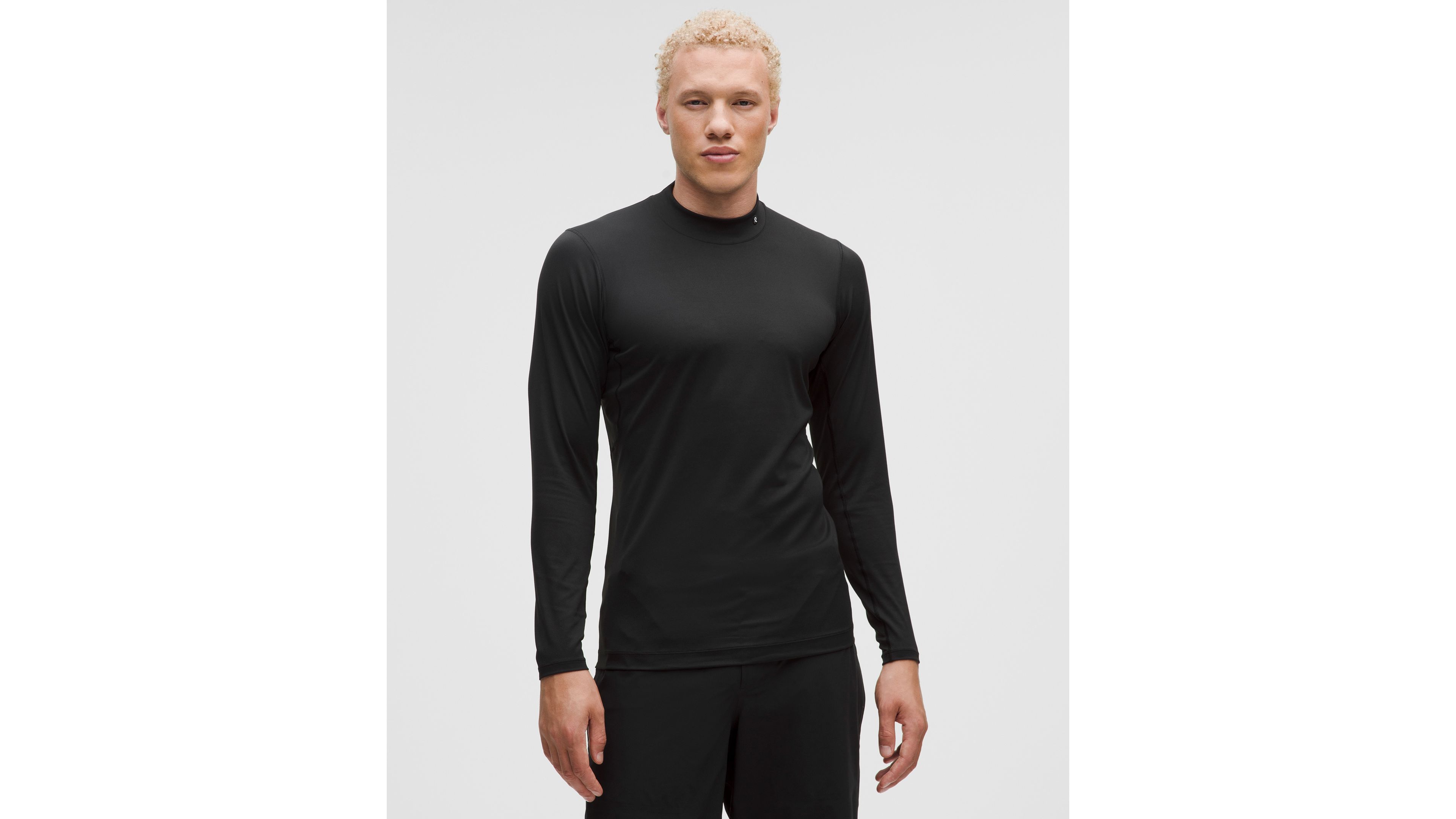 Mockneck Long-Sleeve Golf Base Layer