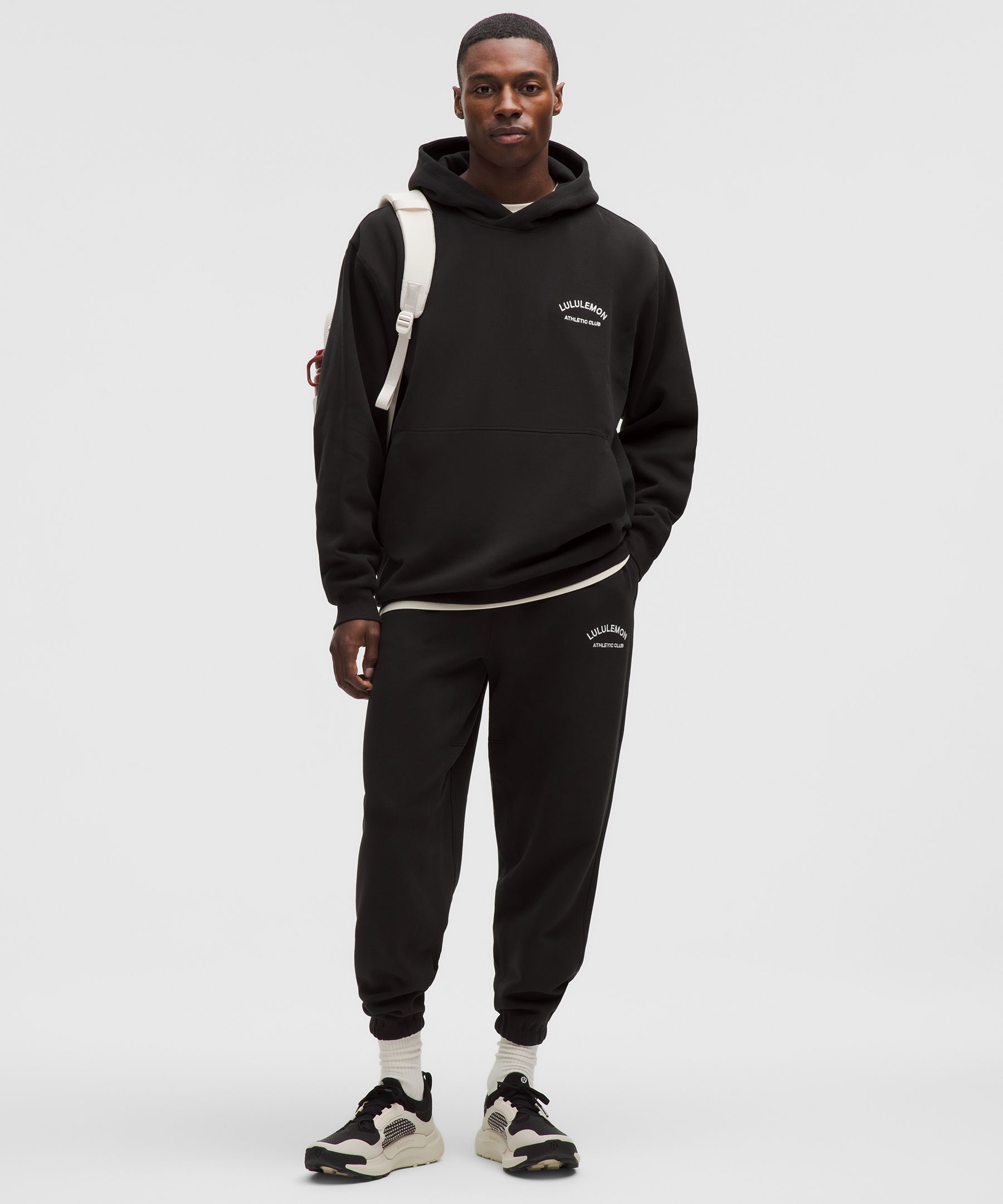 Lululemon Steady State Pullover Hoodie In Black