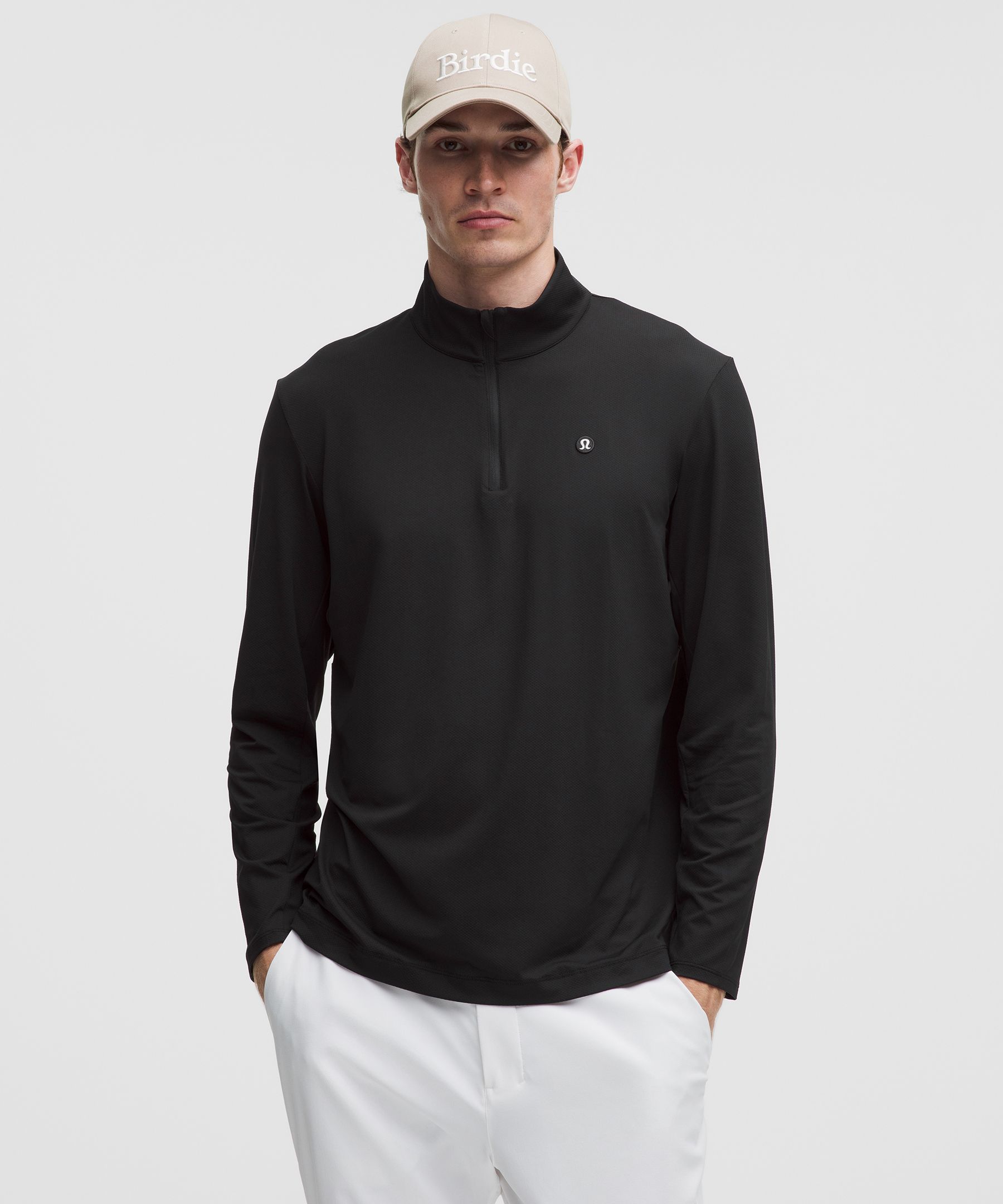 Logo Sport Long-Sleeve Half Zip