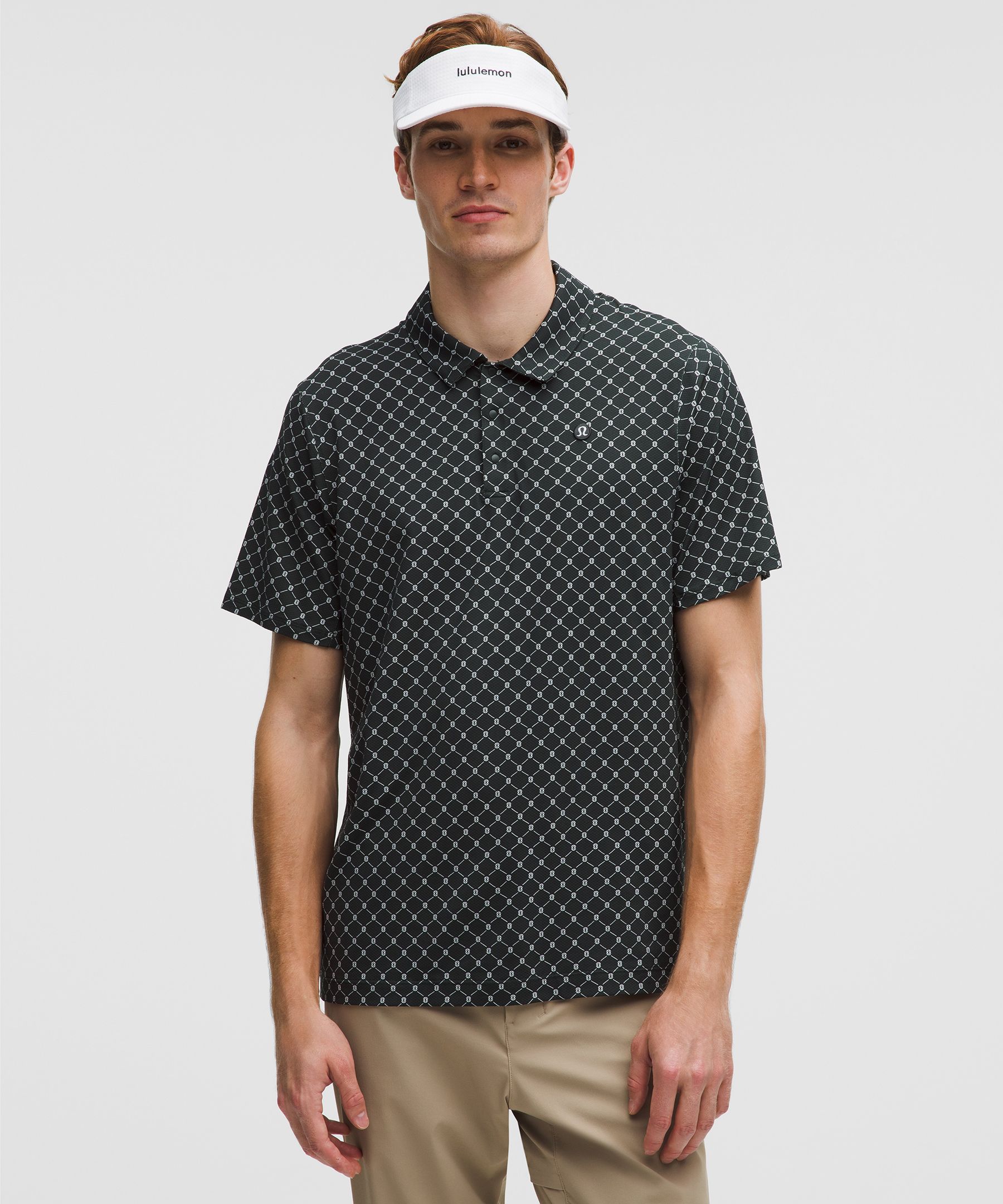 Lululemon Logo Sport Polo Short Sleeve