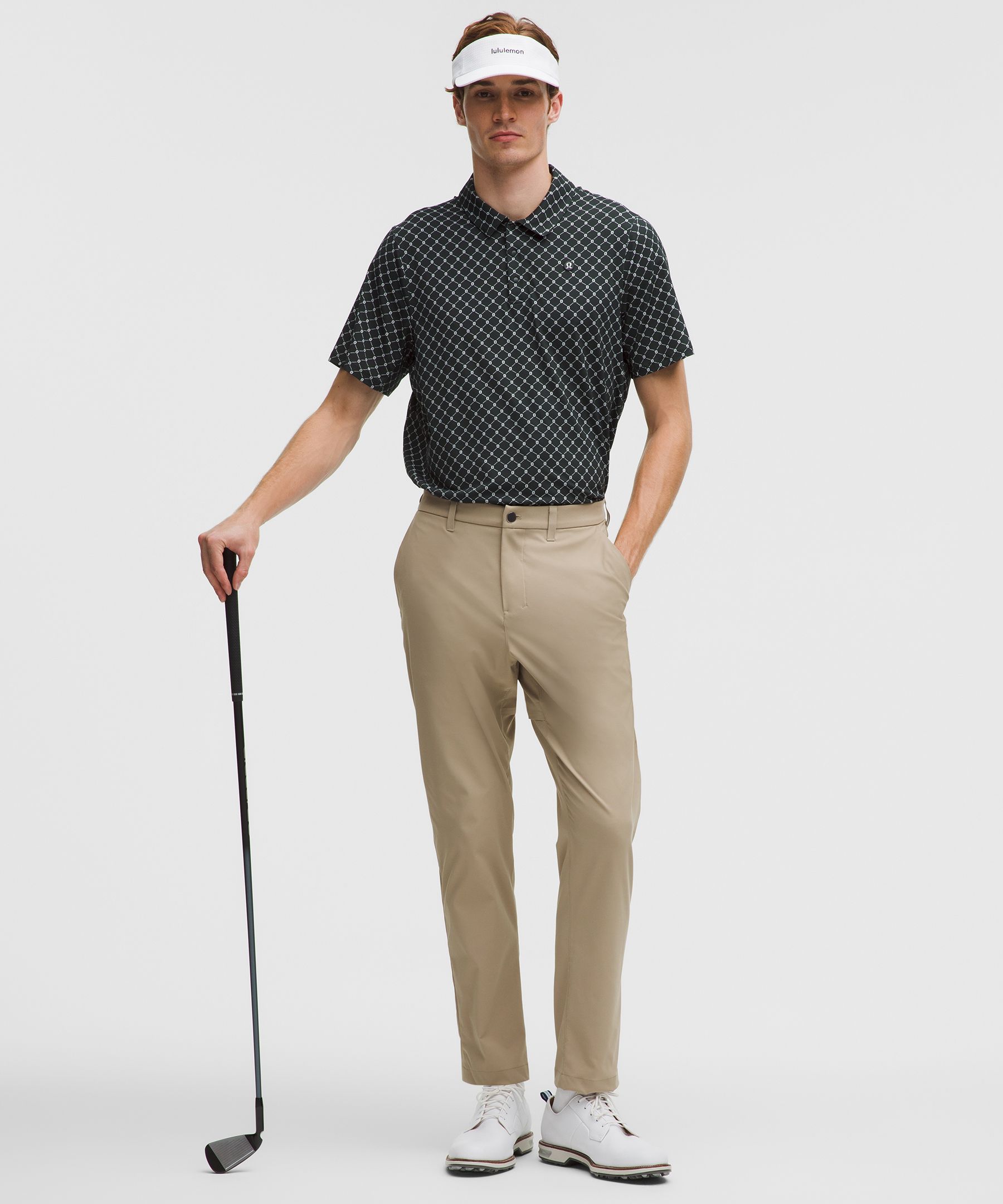 Lululemon Logo Sport Polo Short Sleeve