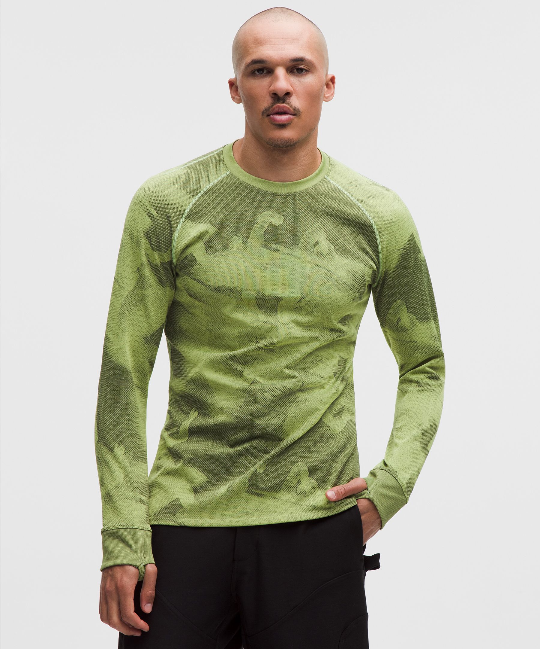 Men's Seamless Training Long-Sleeve Shirt *SLNSH Collection