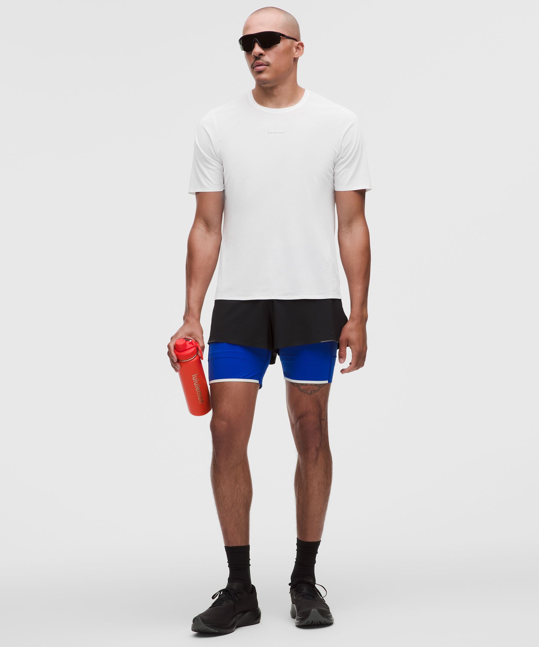 Playera Fast and Free de manga corta para hombre *Largo de competencia