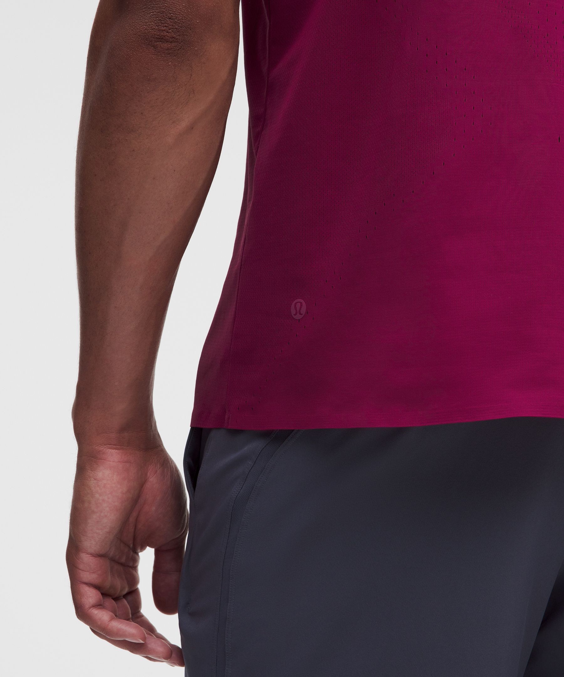 T-shirt Fast and Free pour hommes &deg;Longueur course
