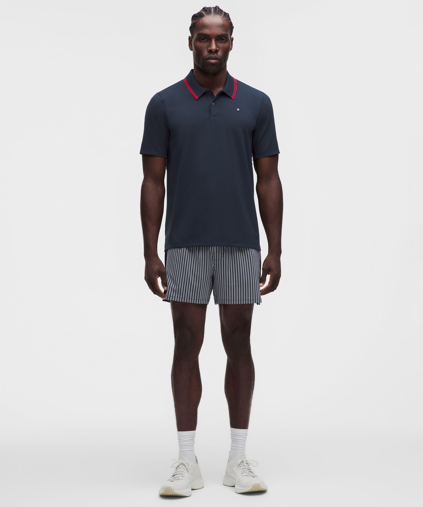 UV-Protective Short-Sleeve Polo Shirt