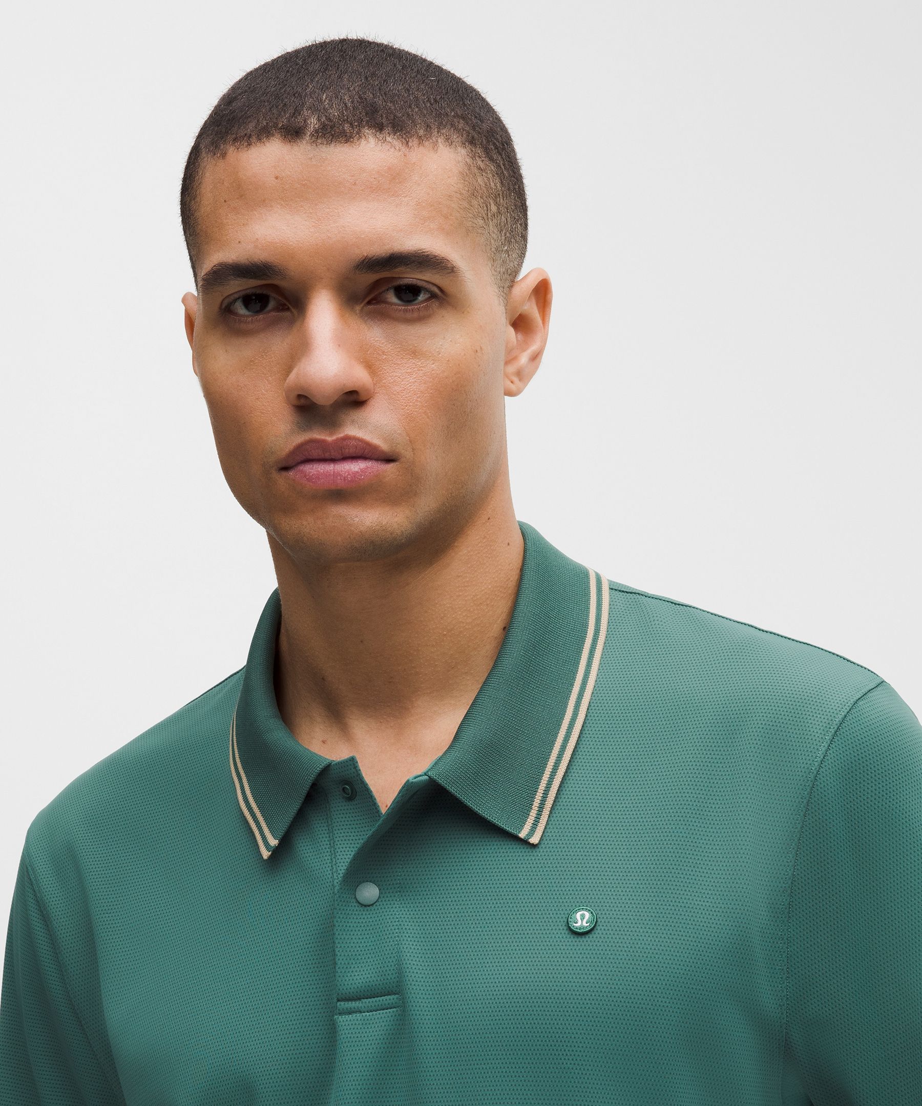 UV-Protective Short-Sleeve Polo Shirt