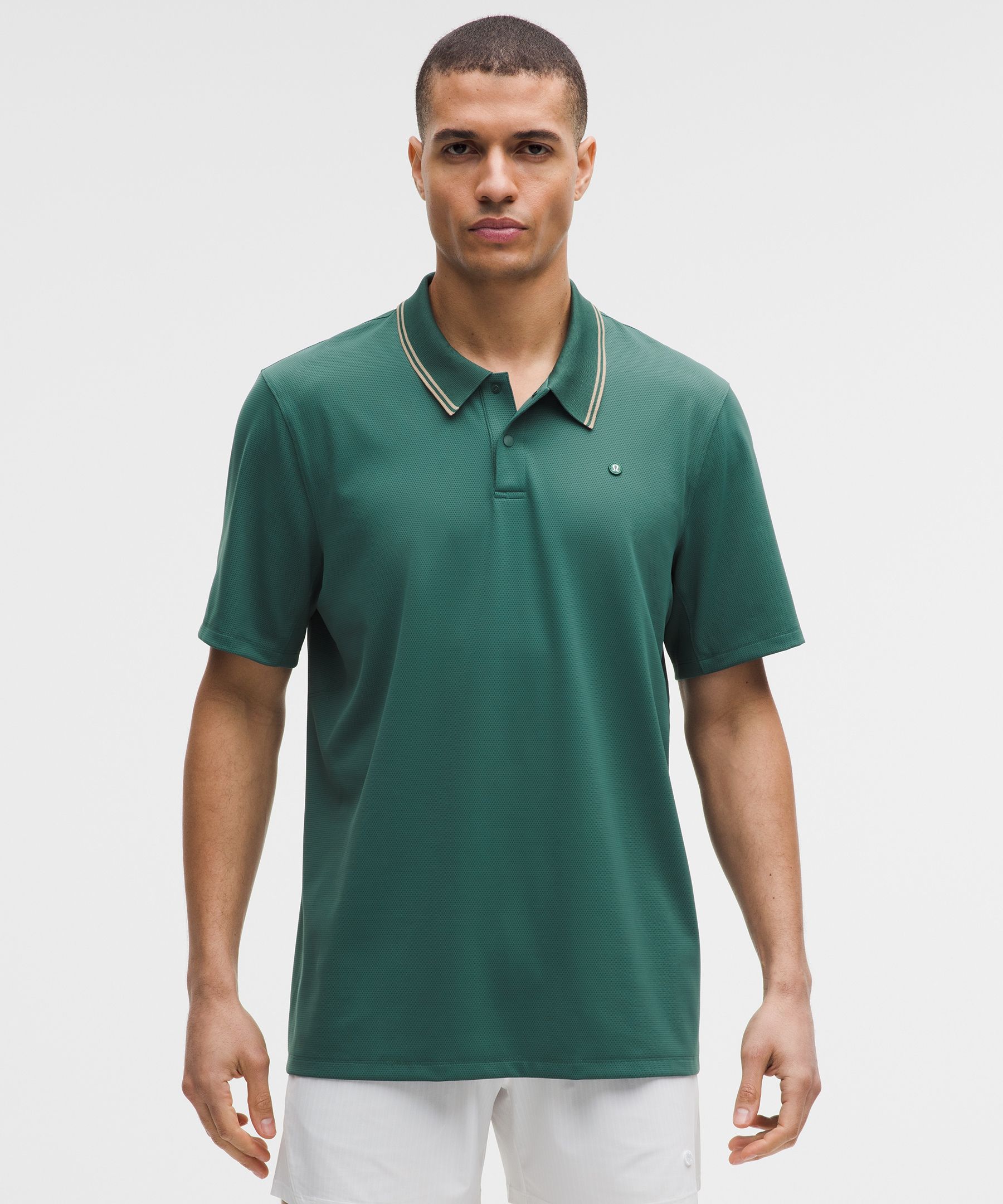 UV-Protective Short-Sleeve Polo Shirt