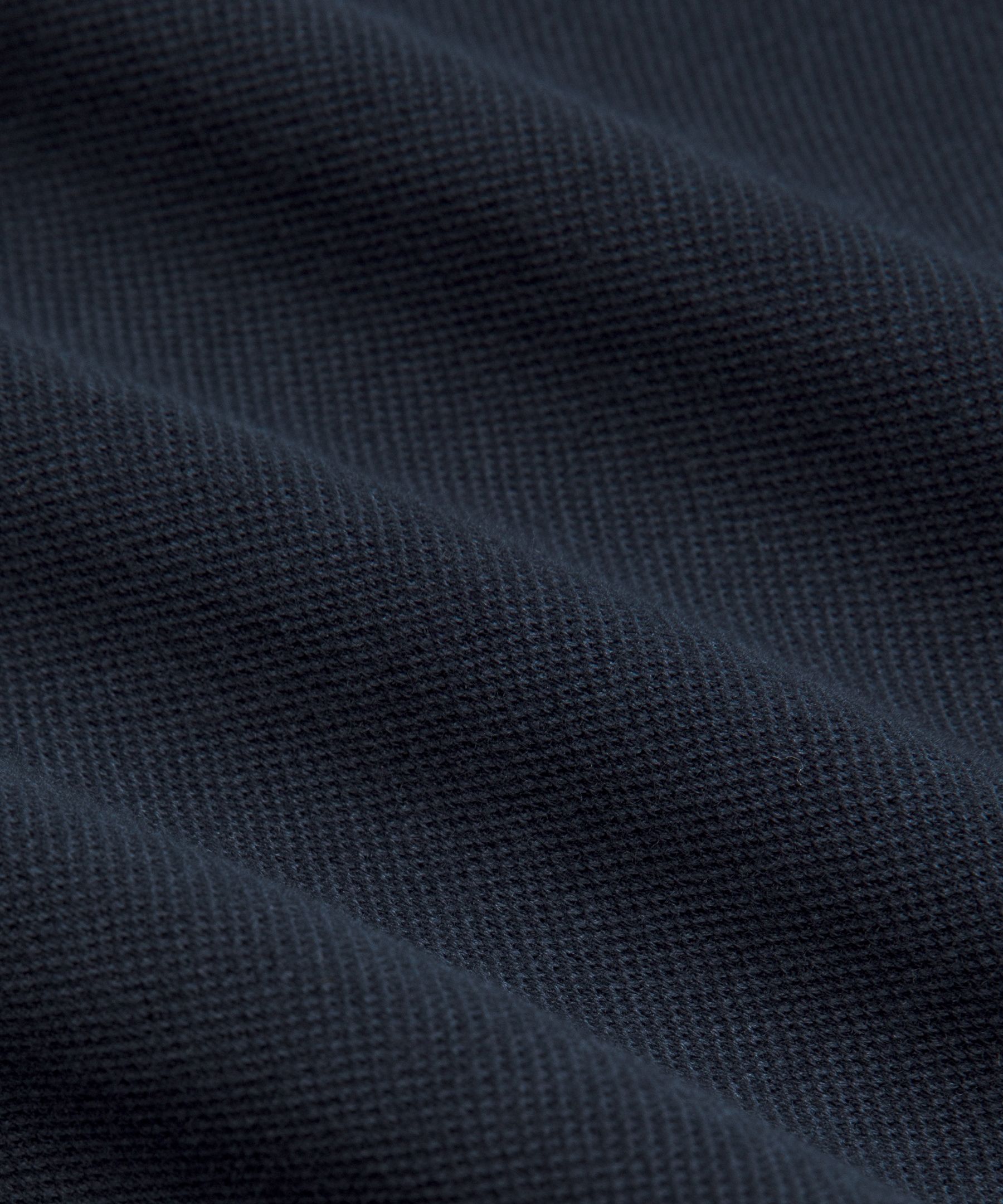 Pique Performance Johnny-Collar Short-Sleeve Shirt