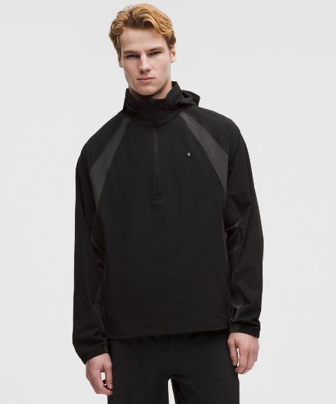 Мужской гольф-пуловер Lululemon Water-Repellent на молнии