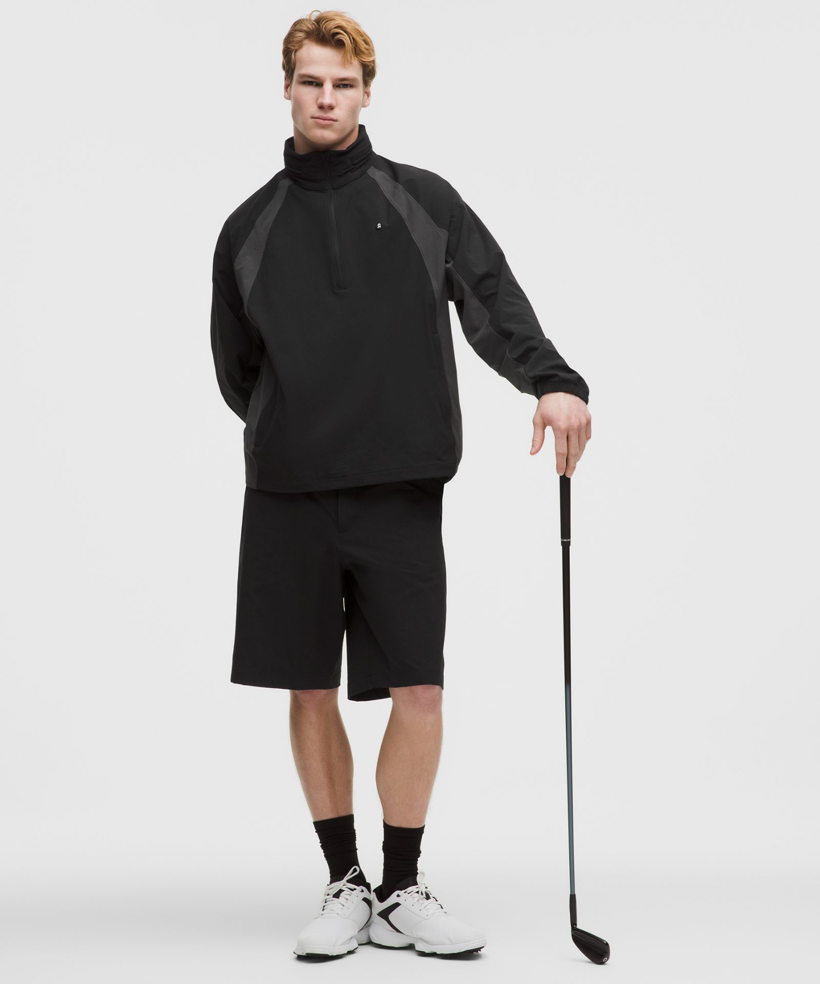 Мужской гольф-пуловер Lululemon Water-Repellent на молнии — фото 2