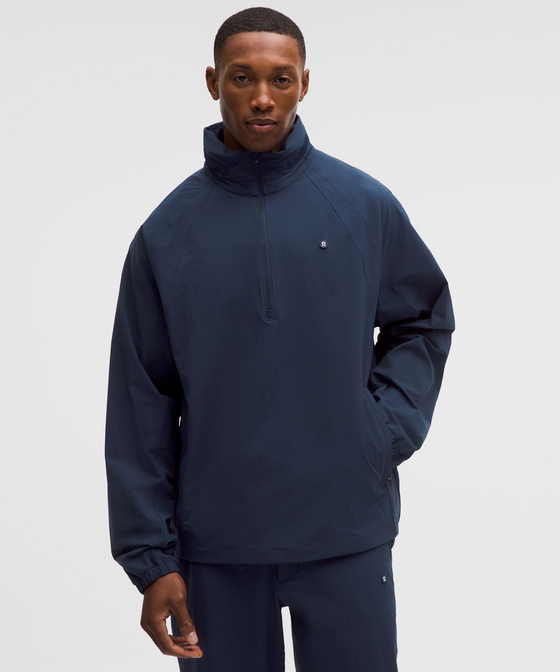 Water-Repellent Golf Half-Zip Pullover