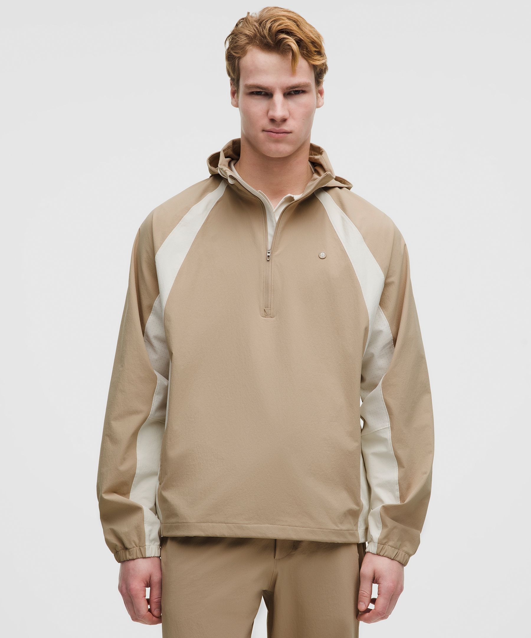 Water-Repellent Golf Half-Zip Pullover