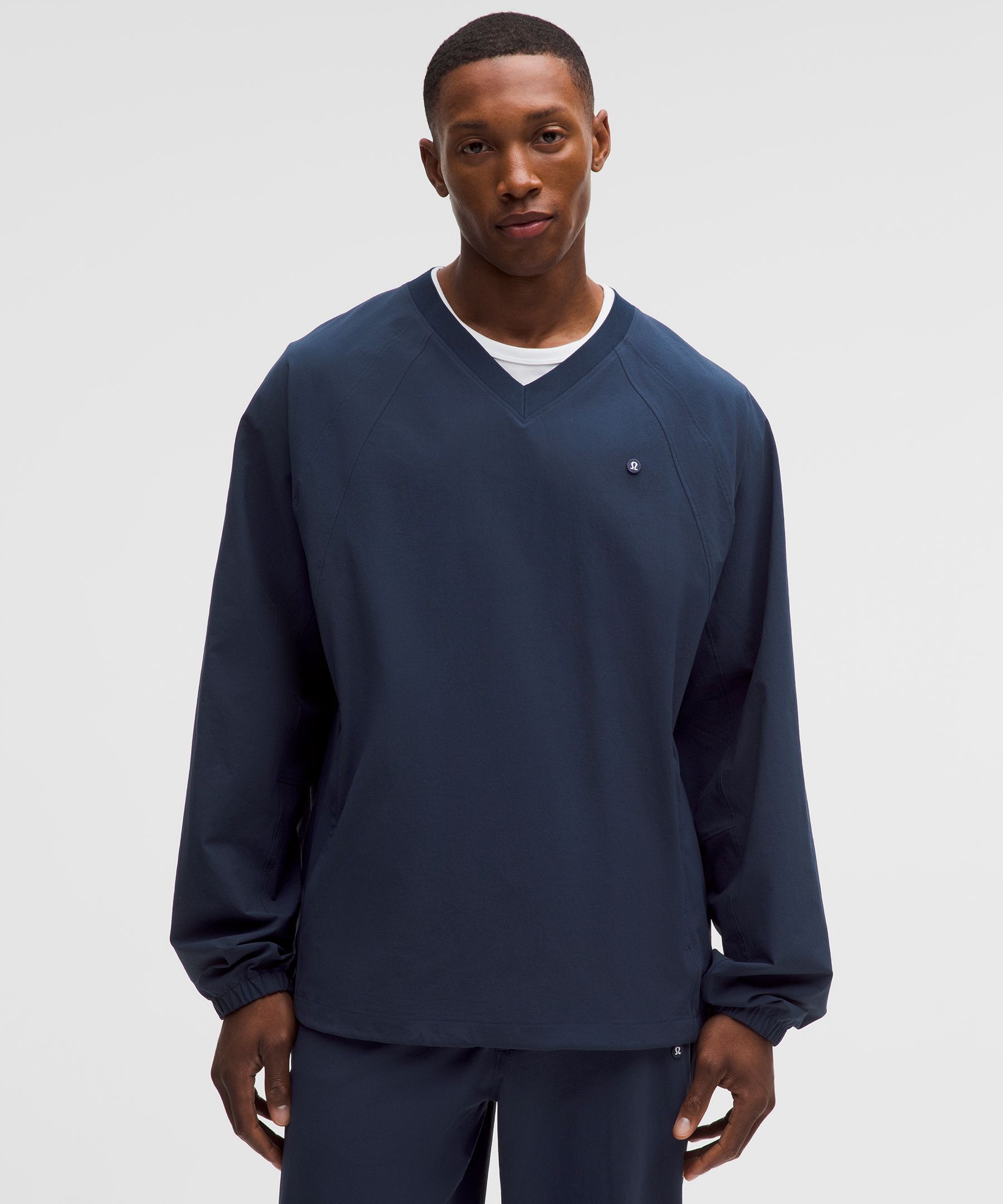 Water-Repellent Golf Pullover