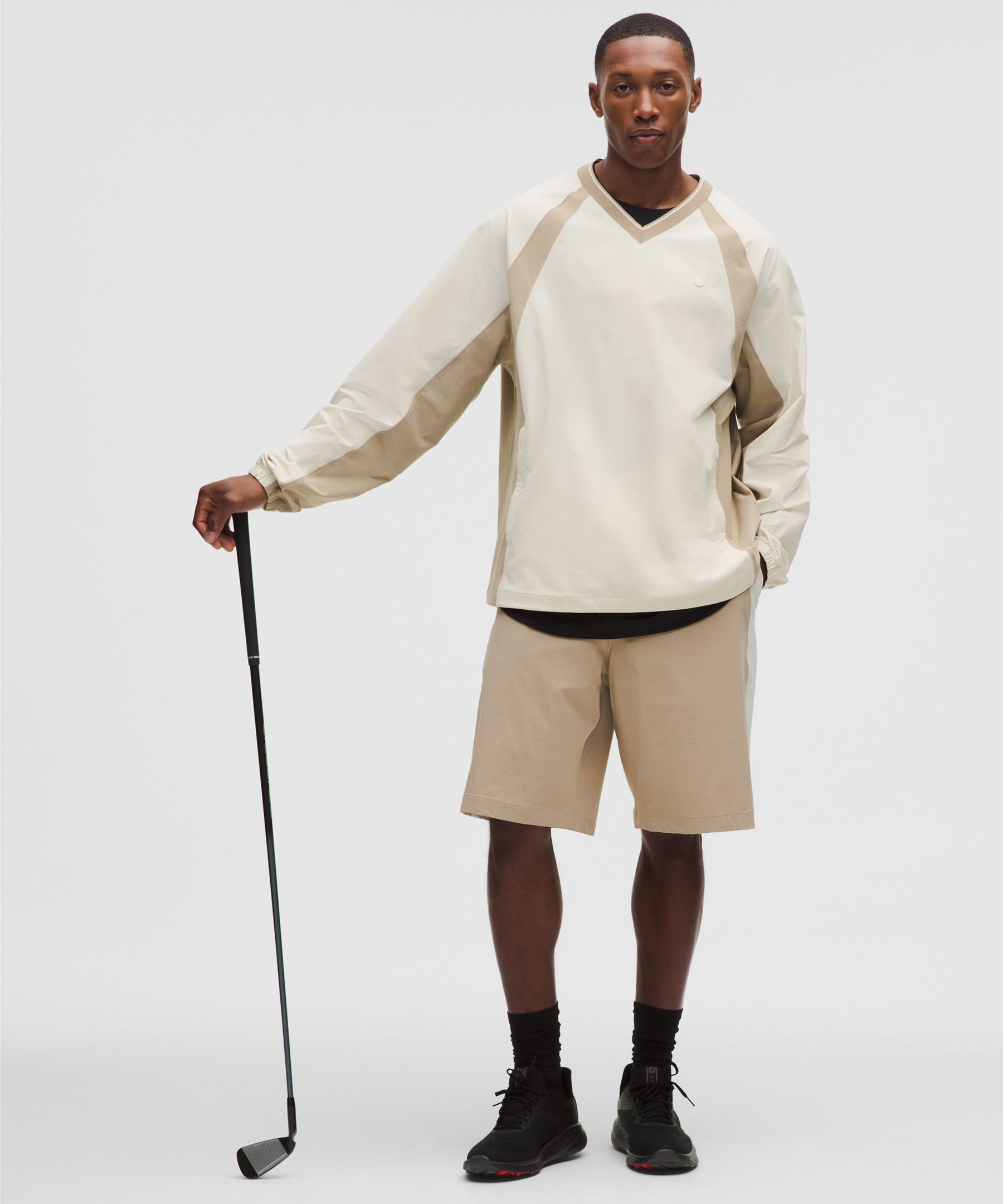 Water-Repellent Golf Pullover