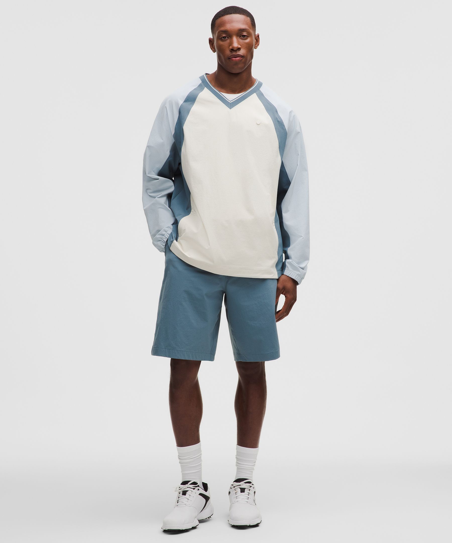 Water-Repellent Golf Pullover