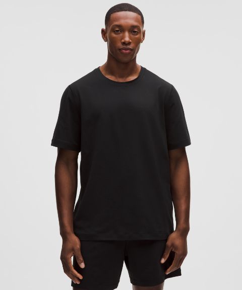 Мужская рубашка с коротким рукавом Lululemon Mesh Soft Jersey