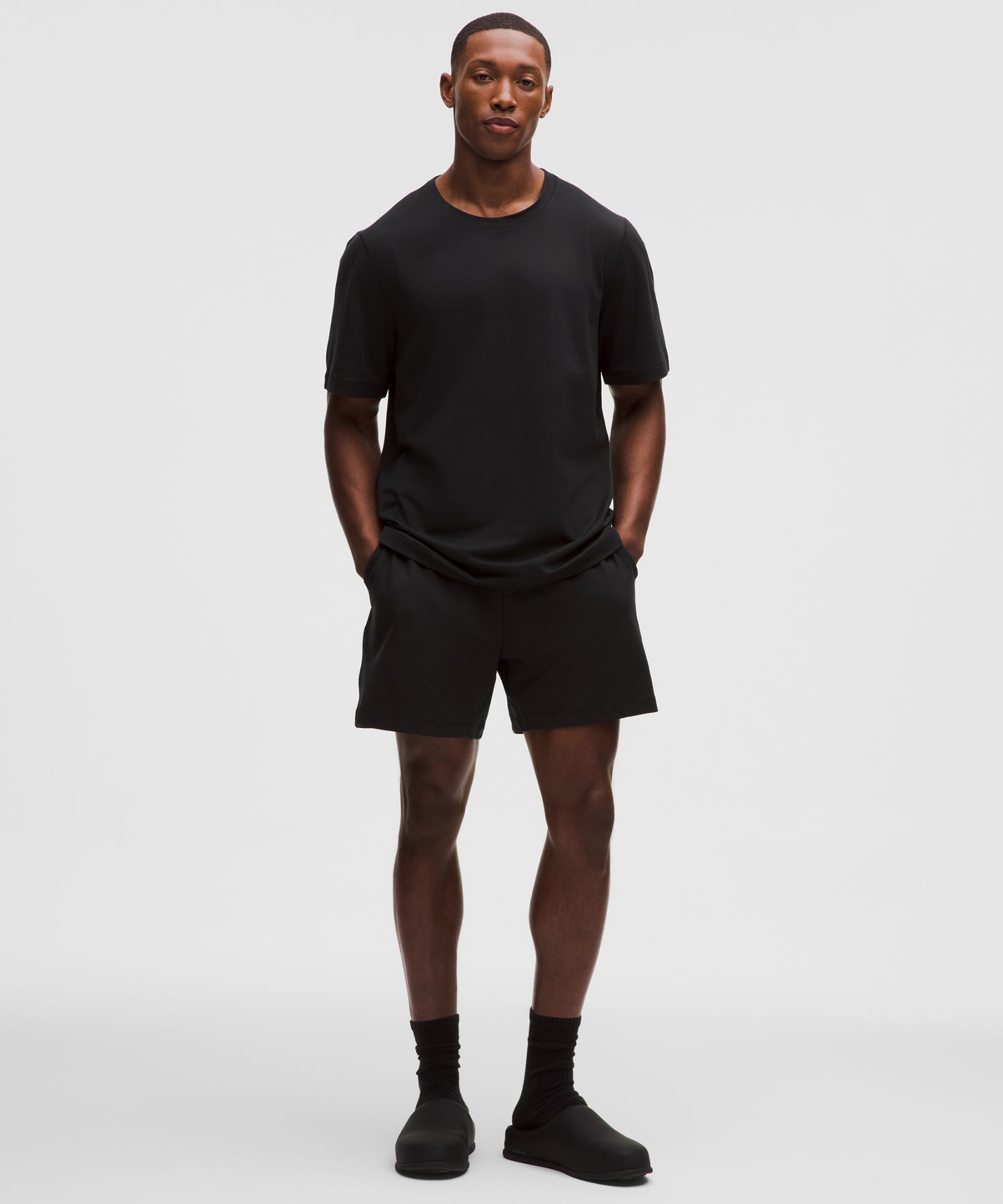 Мужская рубашка с коротким рукавом Lululemon Mesh Soft Jersey — фото 2